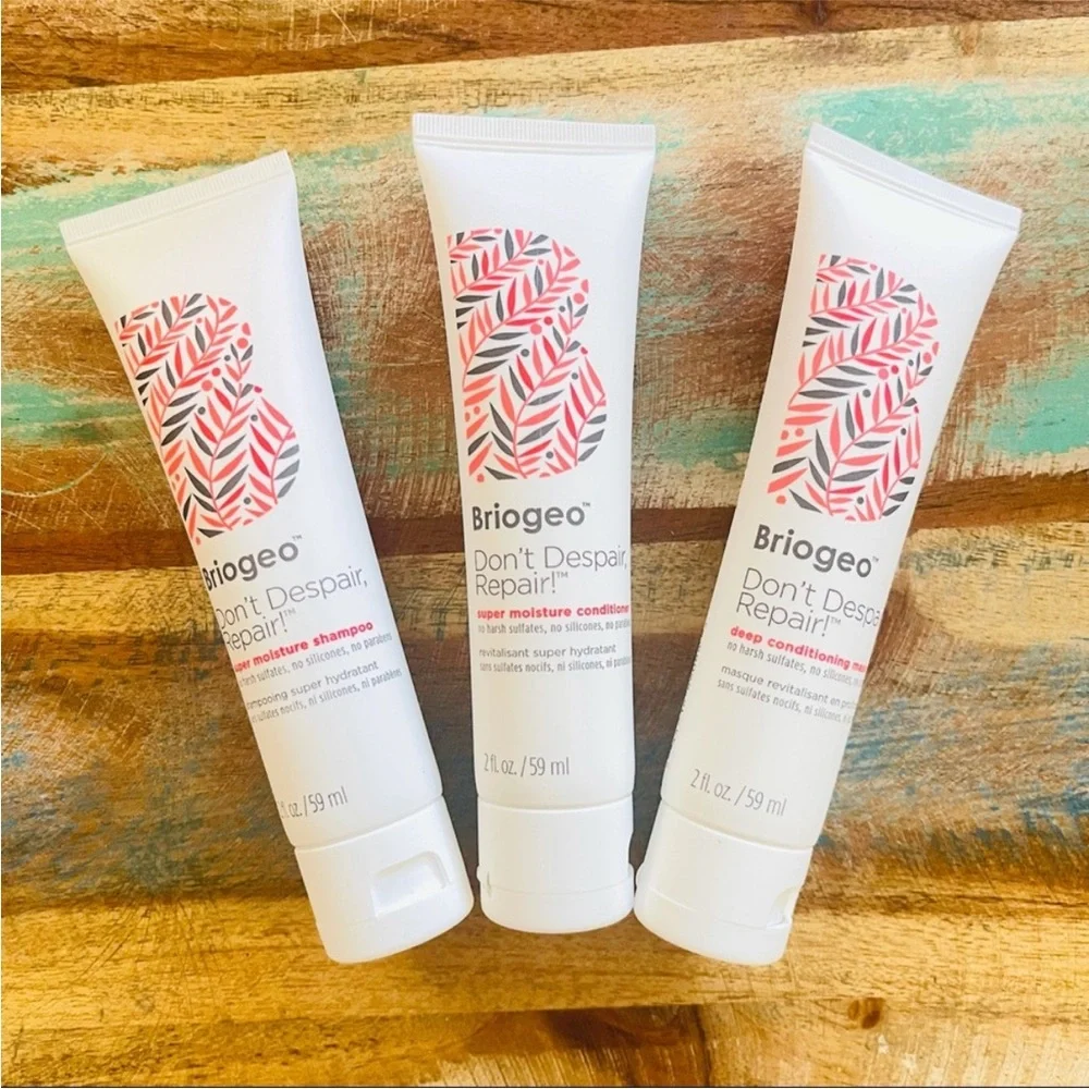 BRIOGEO Don't Despair, Repair!  Strengthen + Repair Hair Care Minis